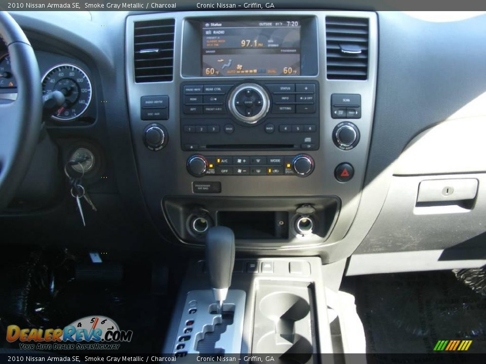 2010 Nissan Armada SE Smoke Gray Metallic / Charcoal Photo #15
