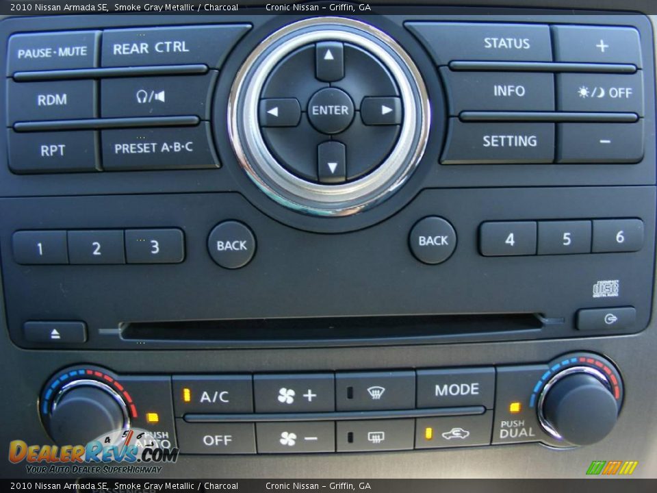 2010 Nissan Armada SE Smoke Gray Metallic / Charcoal Photo #19