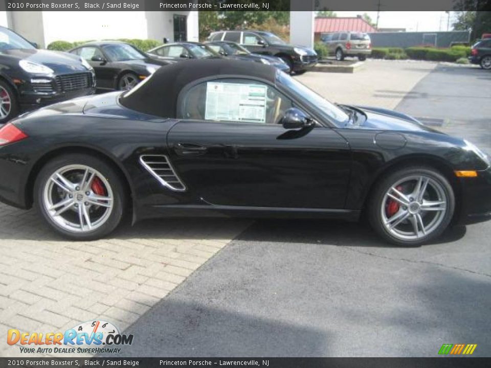 2010 Porsche Boxster S Black / Sand Beige Photo #3