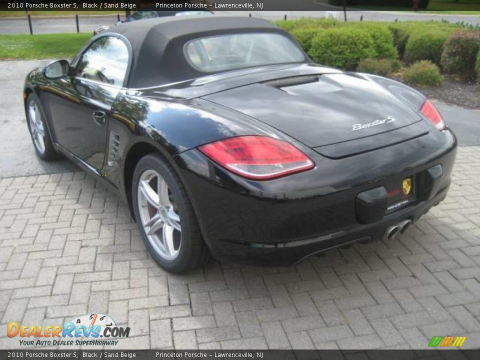 2010 Porsche Boxster S Black / Sand Beige Photo #6