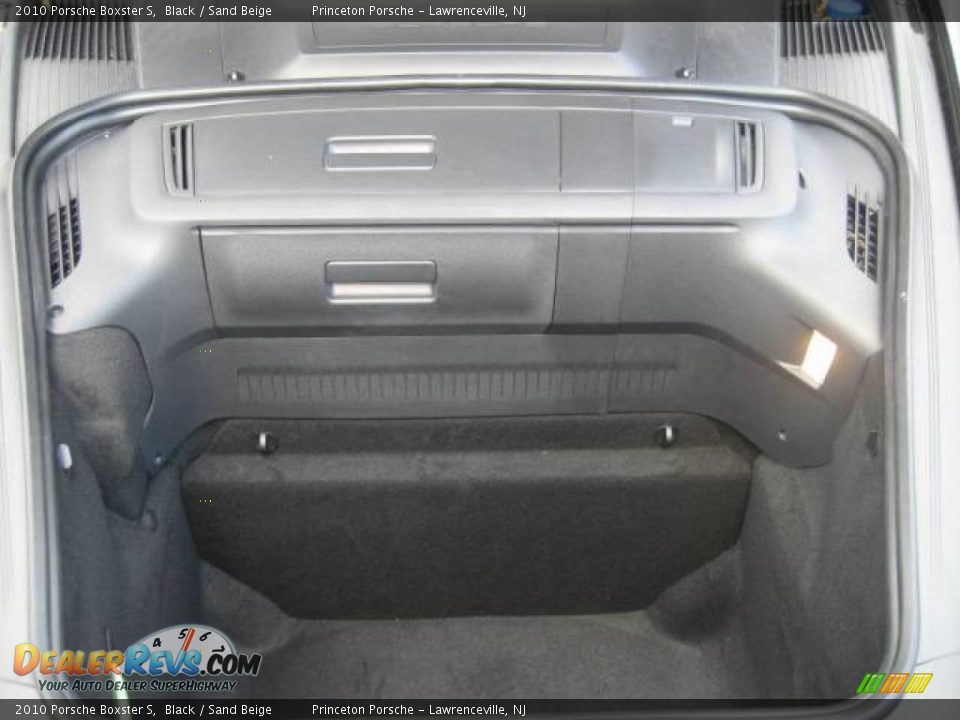 2010 Porsche Boxster S Black / Sand Beige Photo #13