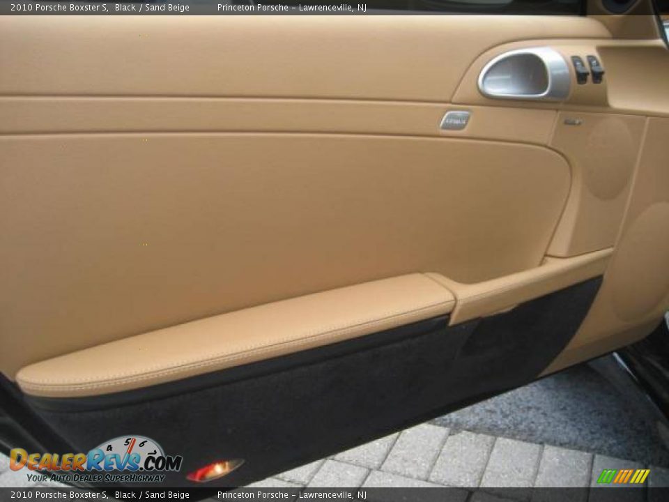 2010 Porsche Boxster S Black / Sand Beige Photo #15