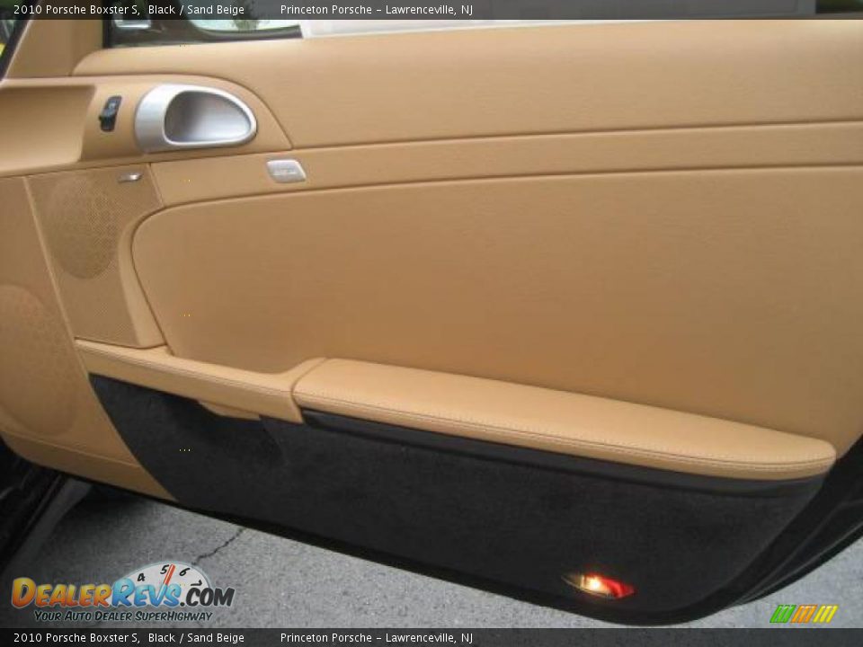 2010 Porsche Boxster S Black / Sand Beige Photo #17