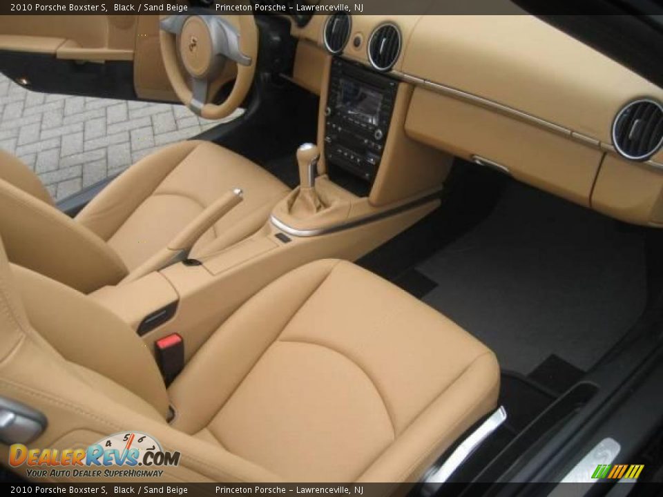 2010 Porsche Boxster S Black / Sand Beige Photo #18