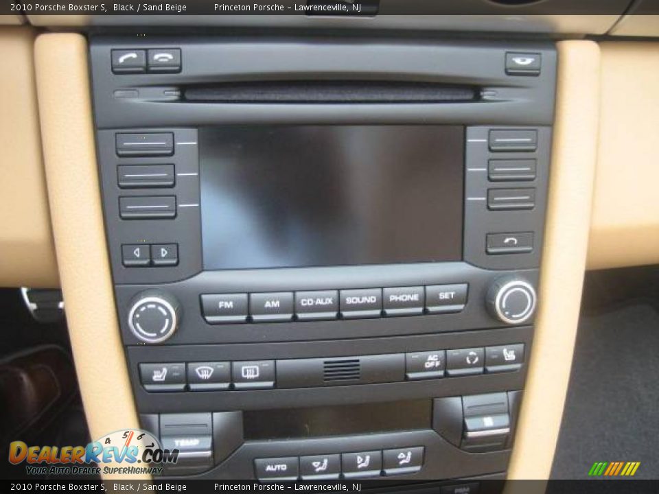 2010 Porsche Boxster S Black / Sand Beige Photo #24