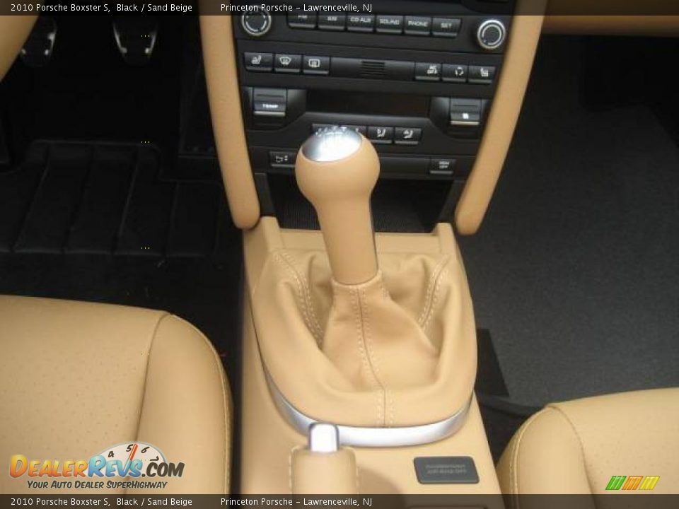 2010 Porsche Boxster S Black / Sand Beige Photo #25