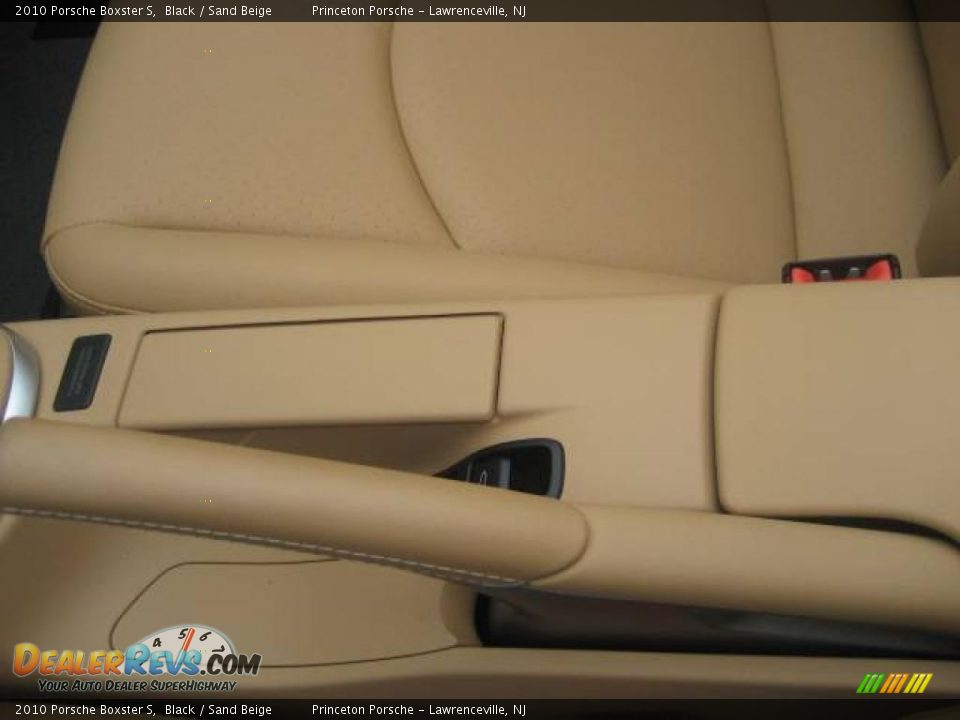 2010 Porsche Boxster S Black / Sand Beige Photo #26