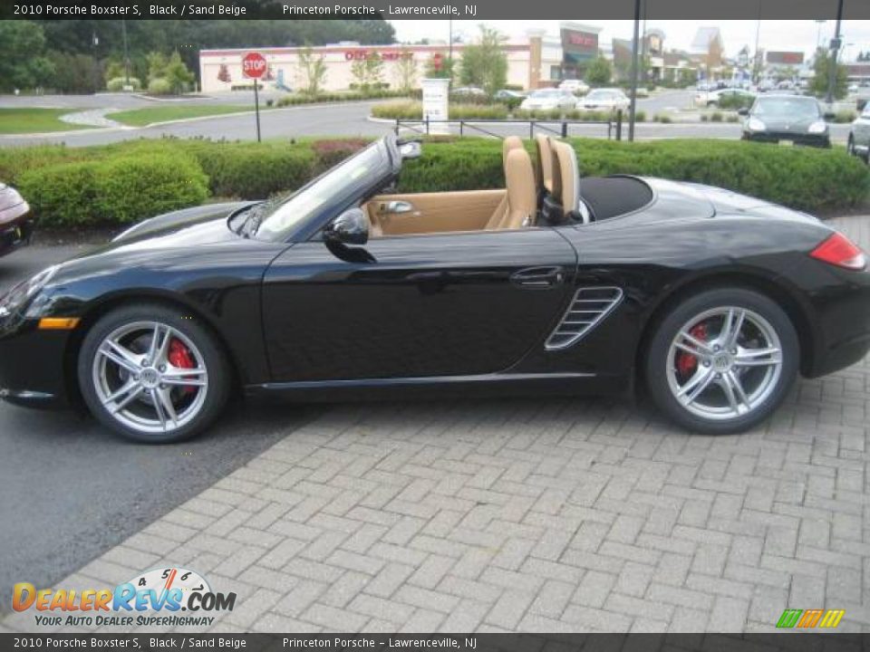 2010 Porsche Boxster S Black / Sand Beige Photo #27