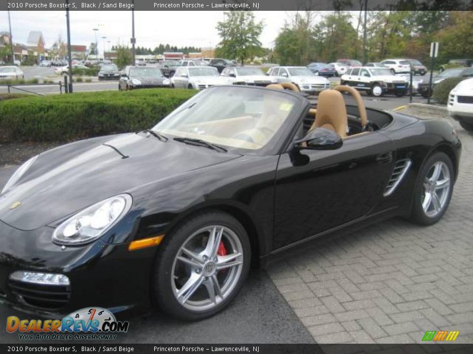 2010 Porsche Boxster S Black / Sand Beige Photo #28
