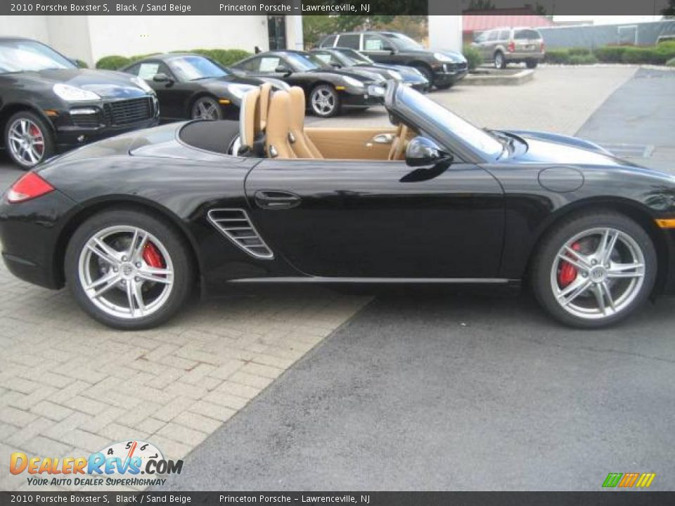 2010 Porsche Boxster S Black / Sand Beige Photo #29
