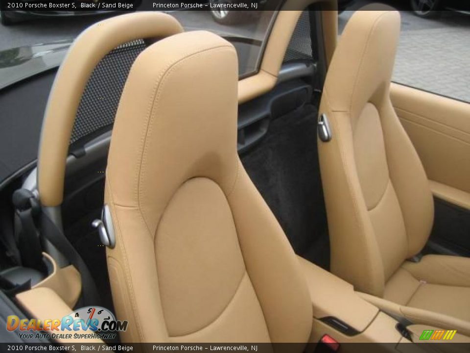 2010 Porsche Boxster S Black / Sand Beige Photo #30