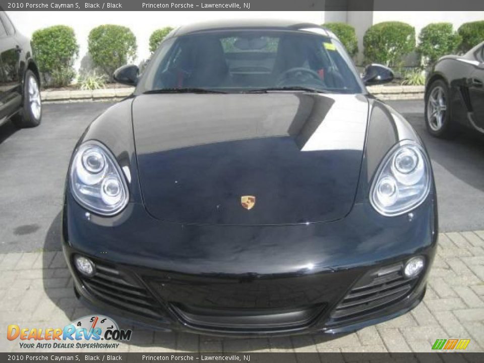 2010 Porsche Cayman S Black / Black Photo #1