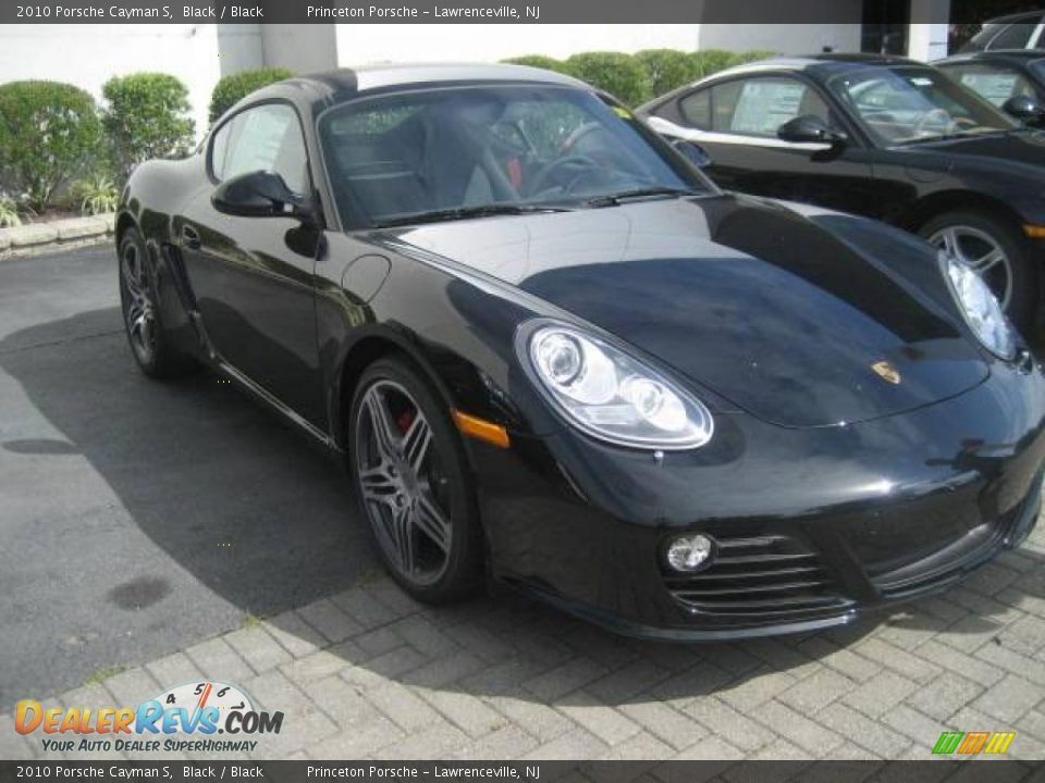 2010 Porsche Cayman S Black / Black Photo #2