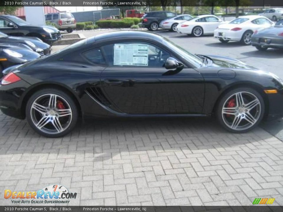 2010 Porsche Cayman S Black / Black Photo #3