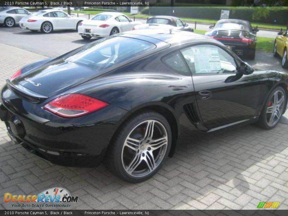 2010 Porsche Cayman S Black / Black Photo #4