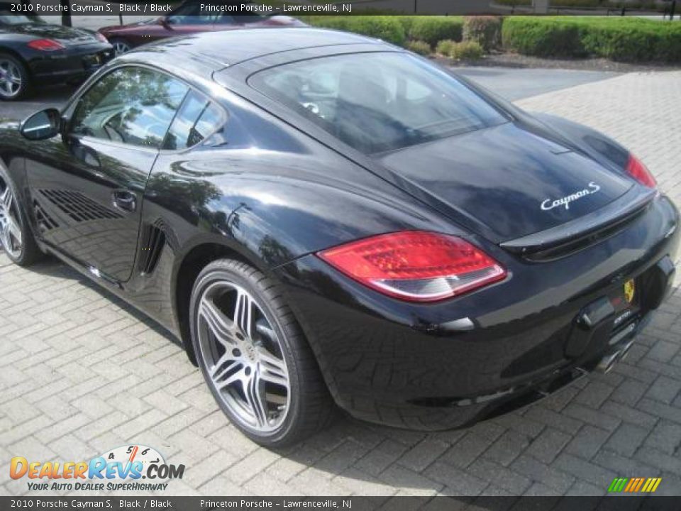 2010 Porsche Cayman S Black / Black Photo #6