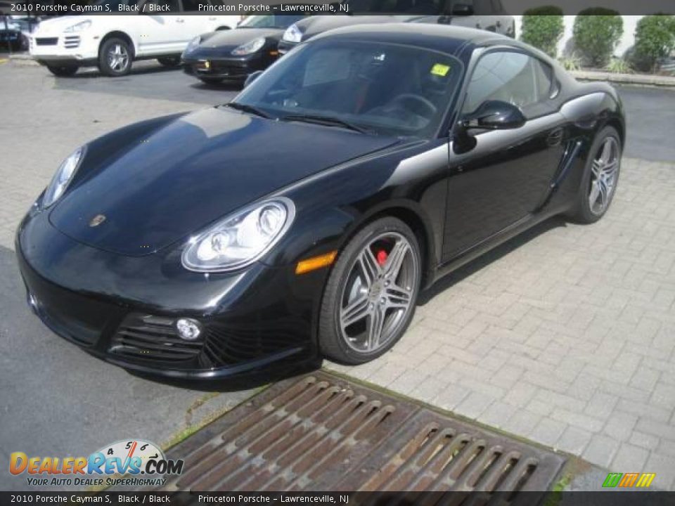 2010 Porsche Cayman S Black / Black Photo #8