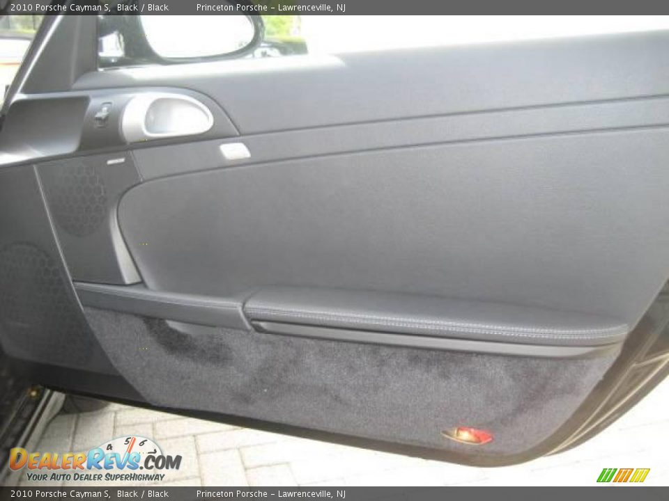 2010 Porsche Cayman S Black / Black Photo #11