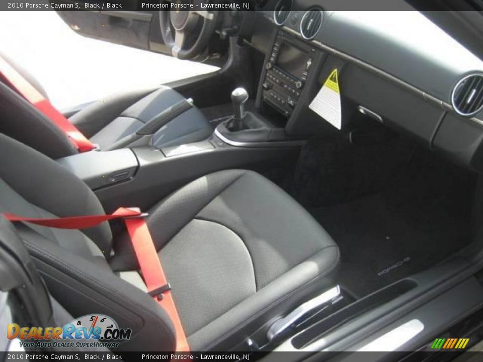 2010 Porsche Cayman S Black / Black Photo #12