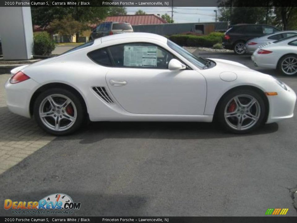 2010 Porsche Cayman S Carrara White / Black Photo #3