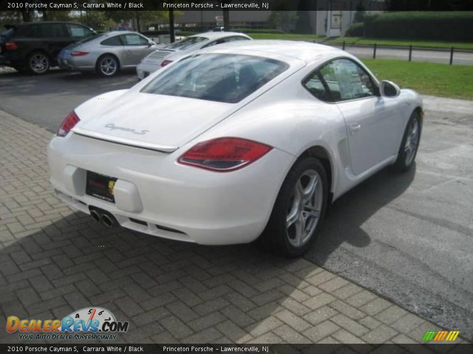 2010 Porsche Cayman S Carrara White / Black Photo #4
