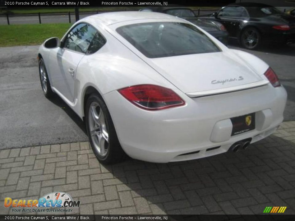 2010 Porsche Cayman S Carrara White / Black Photo #6