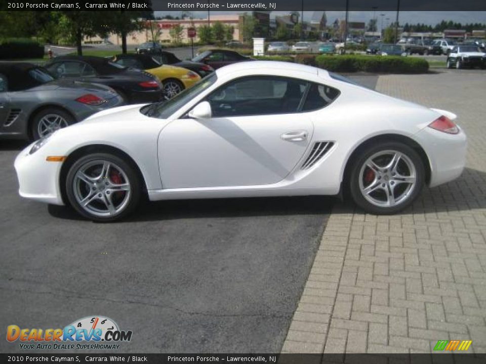 2010 Porsche Cayman S Carrara White / Black Photo #7