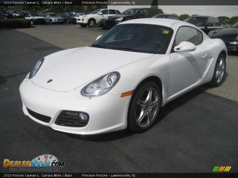 2010 Porsche Cayman S Carrara White / Black Photo #8