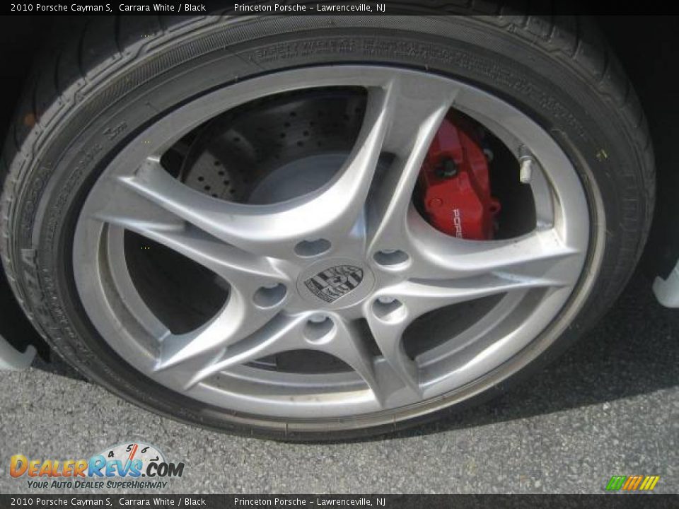 2010 Porsche Cayman S Carrara White / Black Photo #9