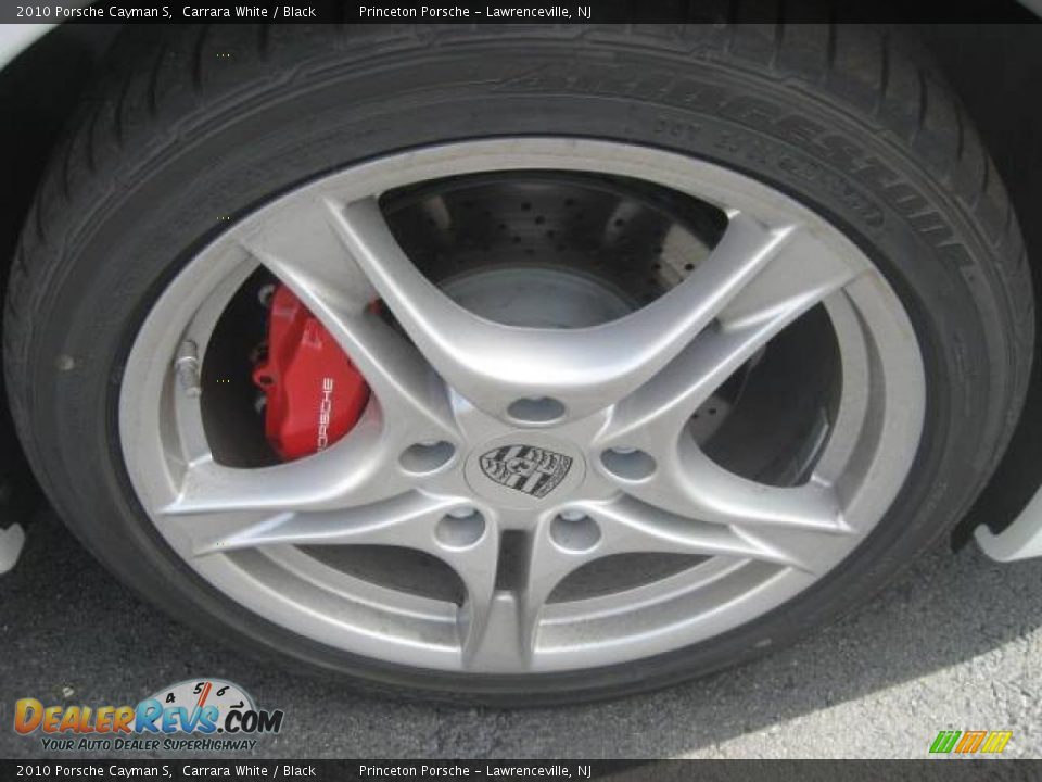 2010 Porsche Cayman S Carrara White / Black Photo #10
