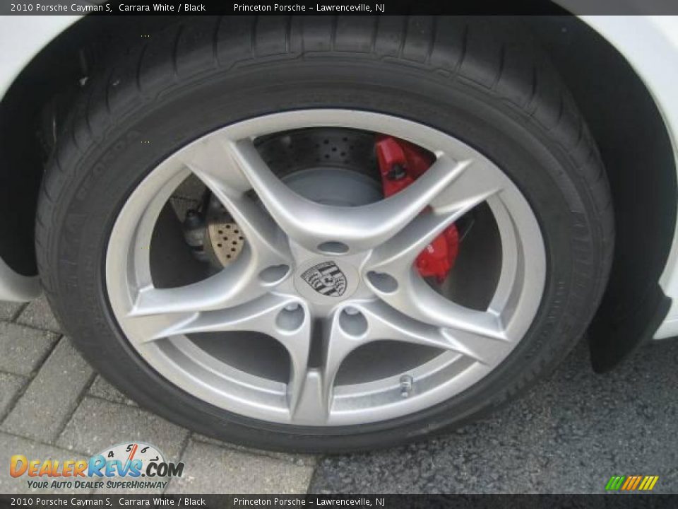 2010 Porsche Cayman S Carrara White / Black Photo #11