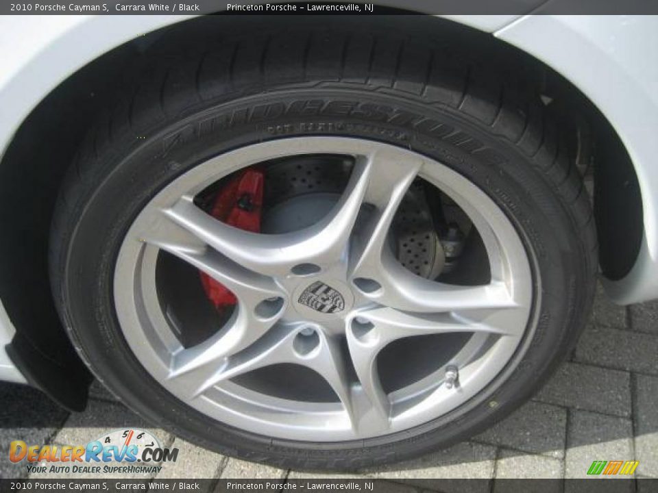 2010 Porsche Cayman S Carrara White / Black Photo #12