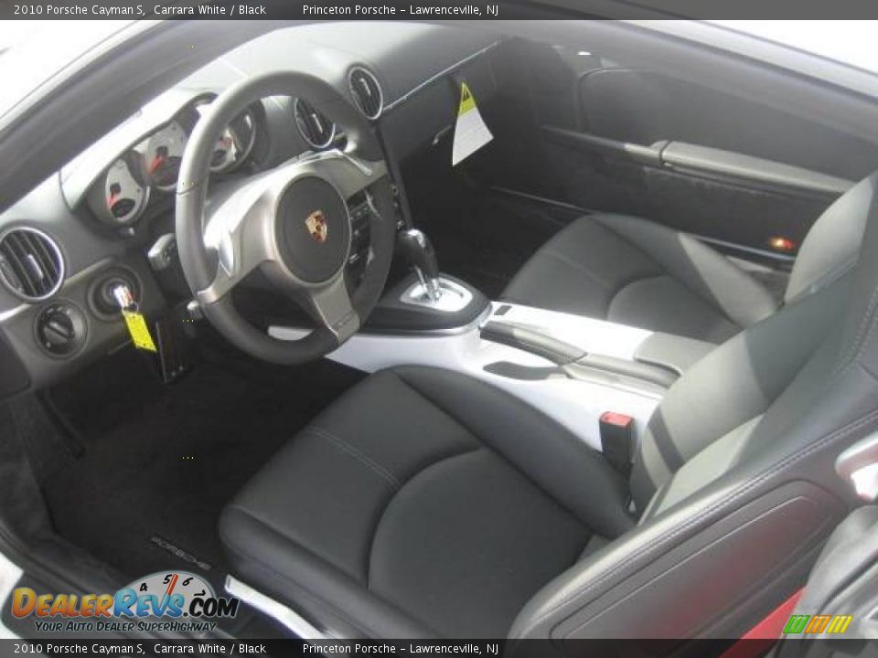 2010 Porsche Cayman S Carrara White / Black Photo #14