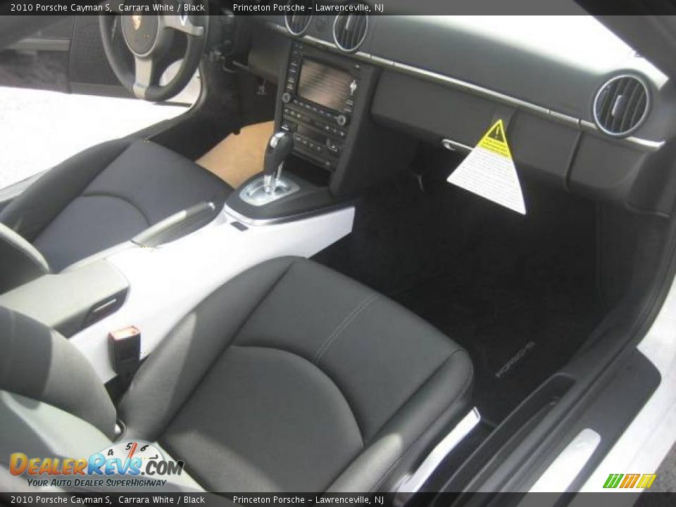 2010 Porsche Cayman S Carrara White / Black Photo #16