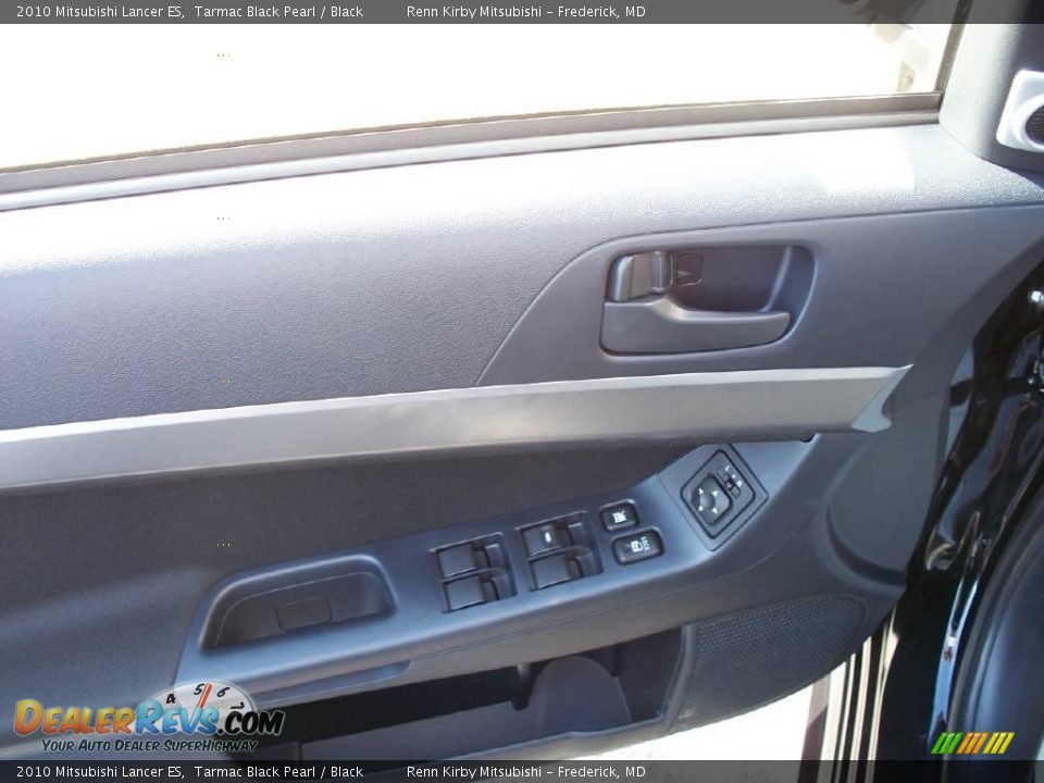 2010 Mitsubishi Lancer ES Tarmac Black Pearl / Black Photo #3