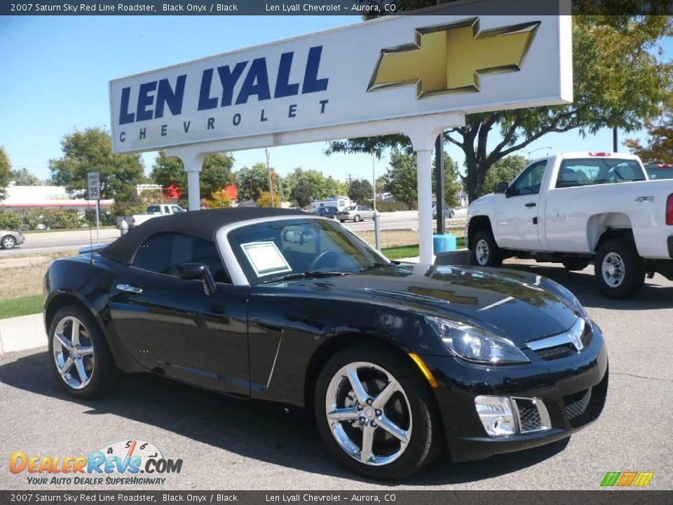 2007 Saturn Sky Red Line Roadster Black Onyx / Black Photo #1