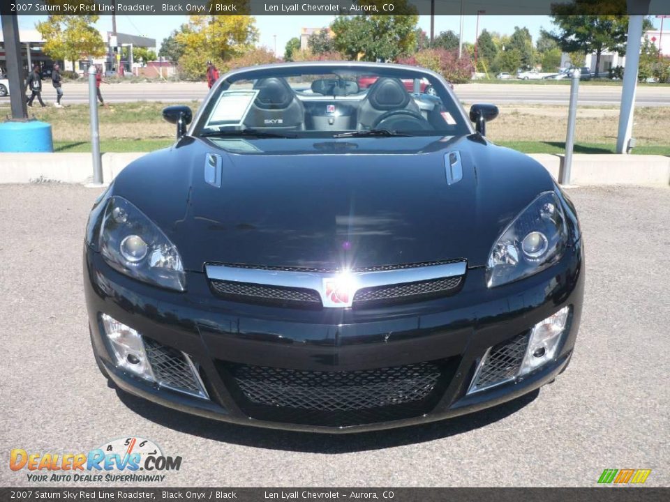 2007 Saturn Sky Red Line Roadster Black Onyx / Black Photo #2