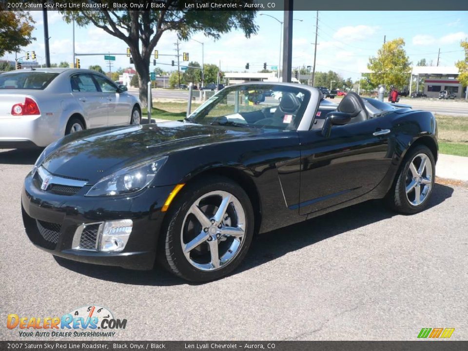 2007 Saturn Sky Red Line Roadster Black Onyx / Black Photo #3