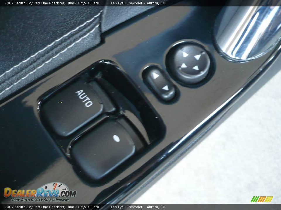 2007 Saturn Sky Red Line Roadster Black Onyx / Black Photo #8