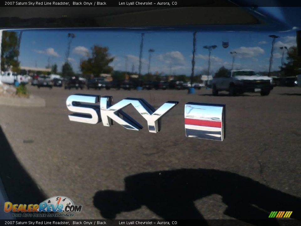 2007 Saturn Sky Red Line Roadster Black Onyx / Black Photo #11