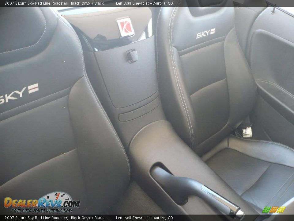 2007 Saturn Sky Red Line Roadster Black Onyx / Black Photo #13