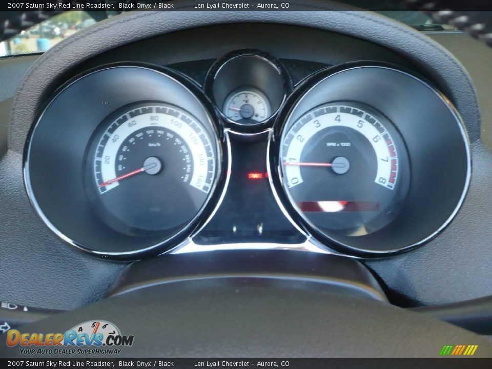 2007 Saturn Sky Red Line Roadster Black Onyx / Black Photo #15
