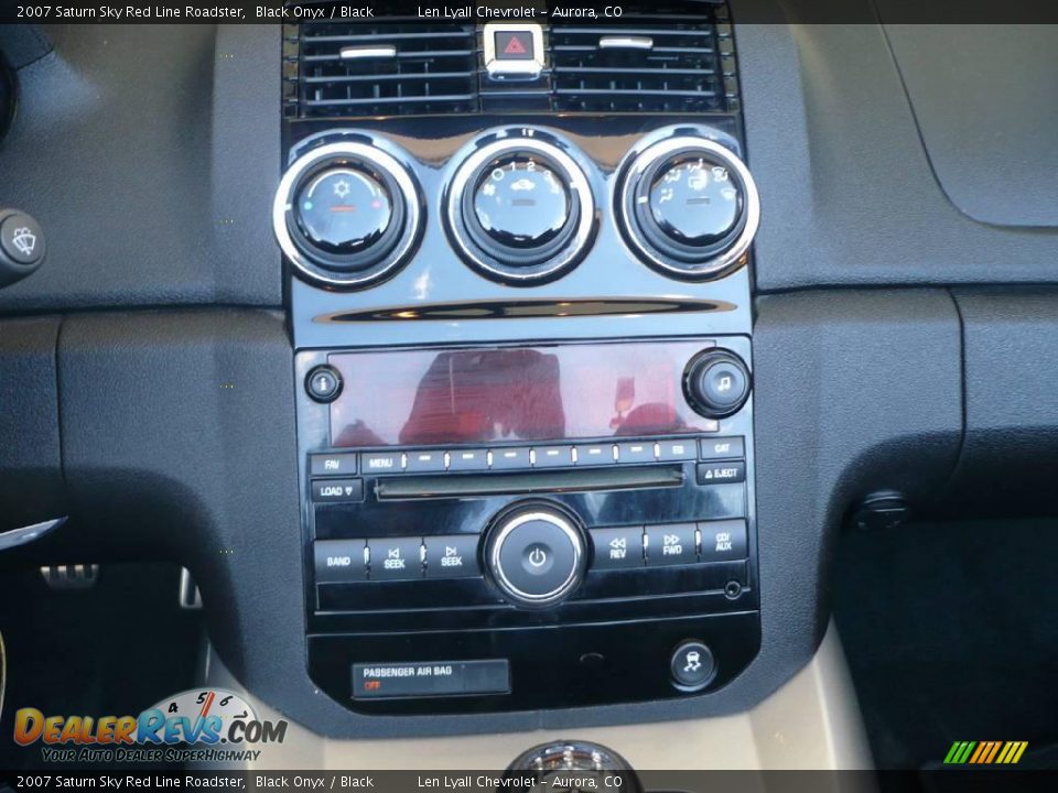 2007 Saturn Sky Red Line Roadster Black Onyx / Black Photo #16
