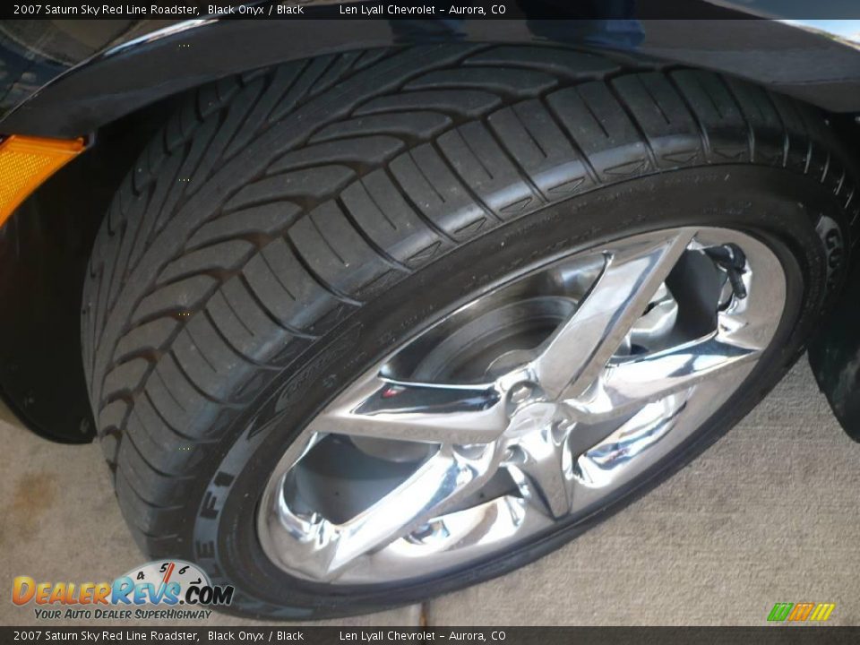 2007 Saturn Sky Red Line Roadster Black Onyx / Black Photo #21