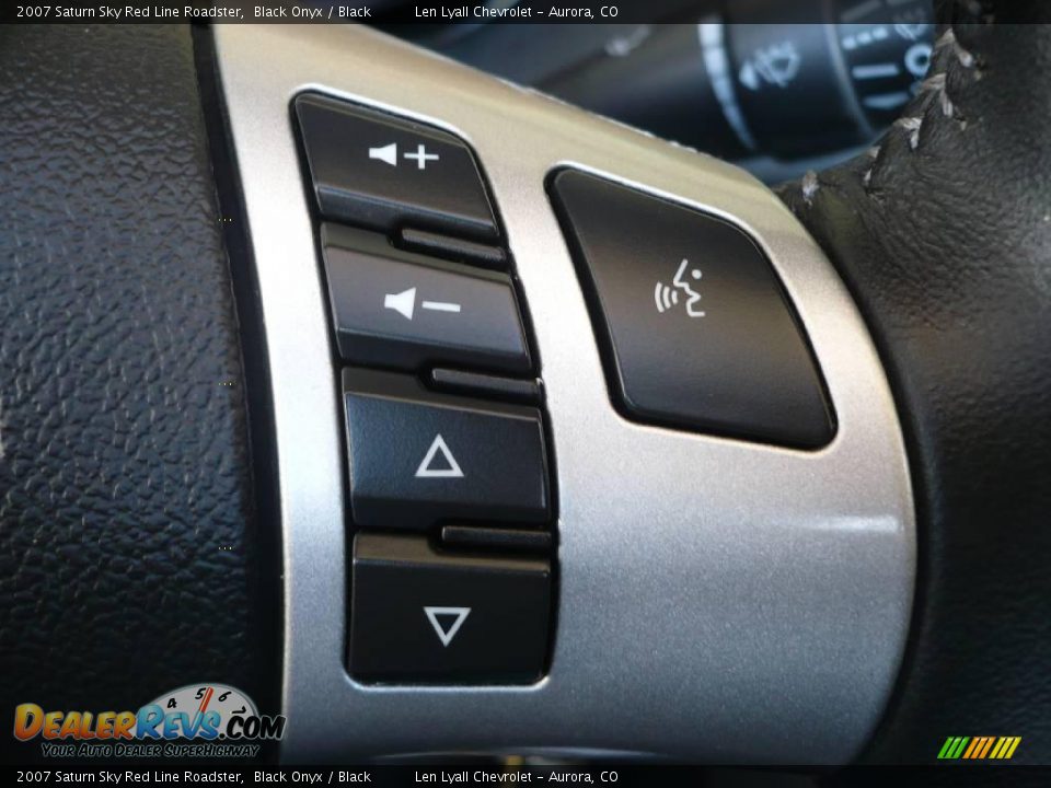 2007 Saturn Sky Red Line Roadster Black Onyx / Black Photo #23
