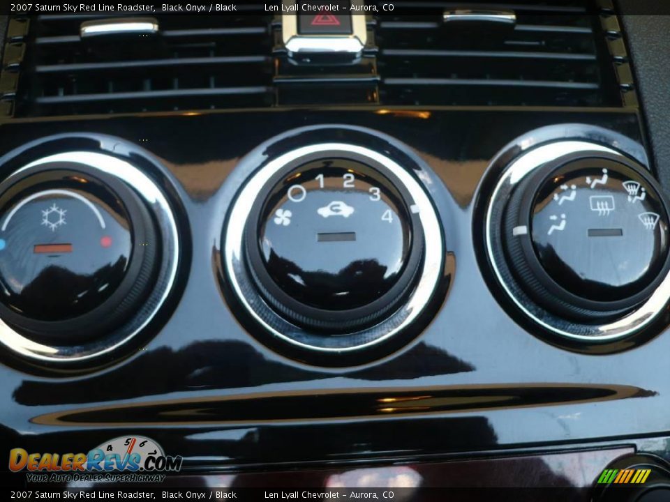2007 Saturn Sky Red Line Roadster Black Onyx / Black Photo #25