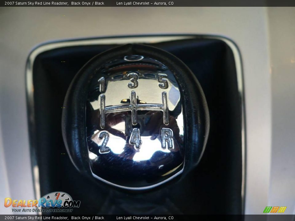 2007 Saturn Sky Red Line Roadster Black Onyx / Black Photo #27