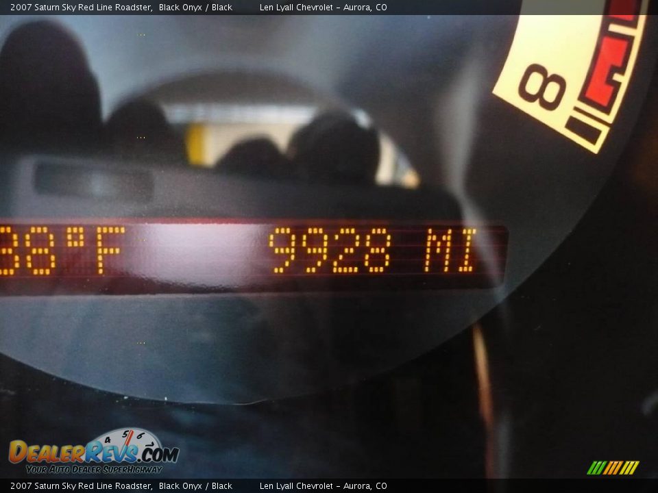 2007 Saturn Sky Red Line Roadster Black Onyx / Black Photo #28