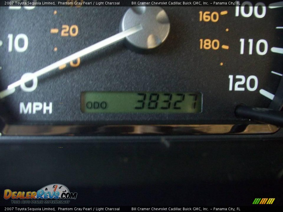 2007 Toyota Sequoia Limited Phantom Gray Pearl / Light Charcoal Photo #2