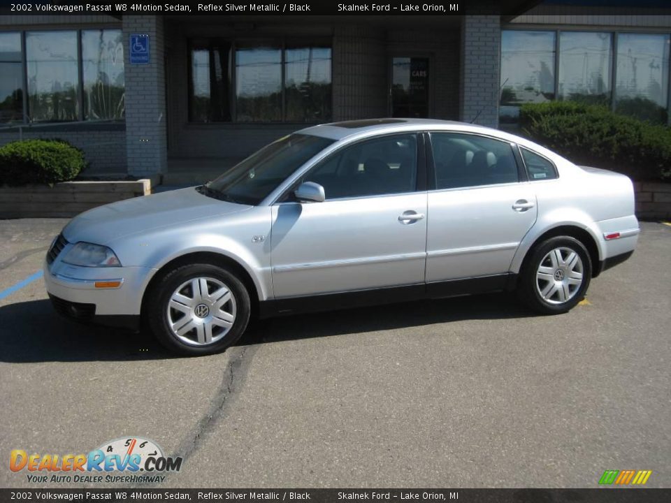 2002 Volkswagen Passat W8 4Motion Sedan Reflex Silver Metallic / Black Photo #1